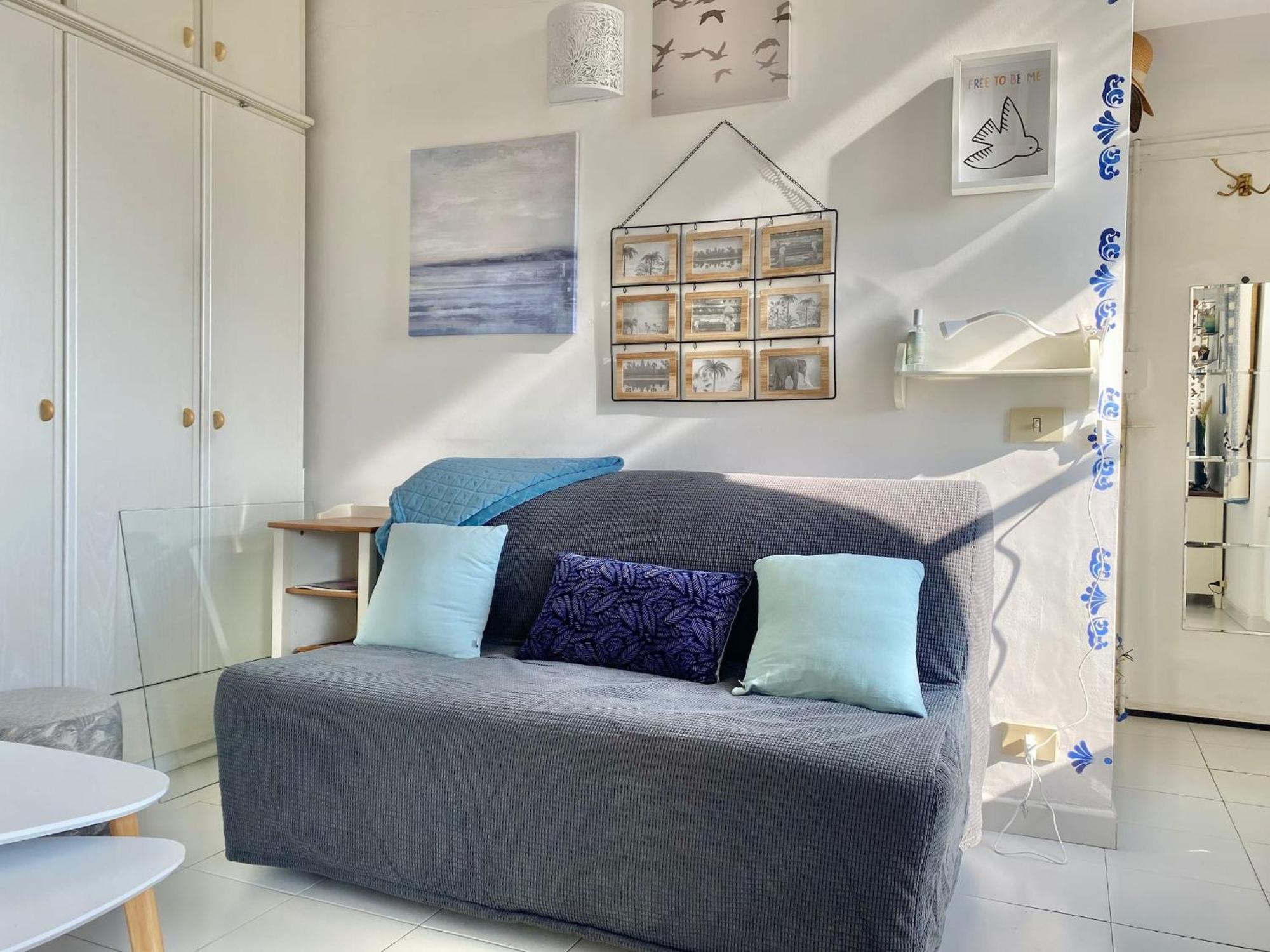 'La Villa Hygie' Cozy Appartement, Vue Mer 芒通 外观 照片
